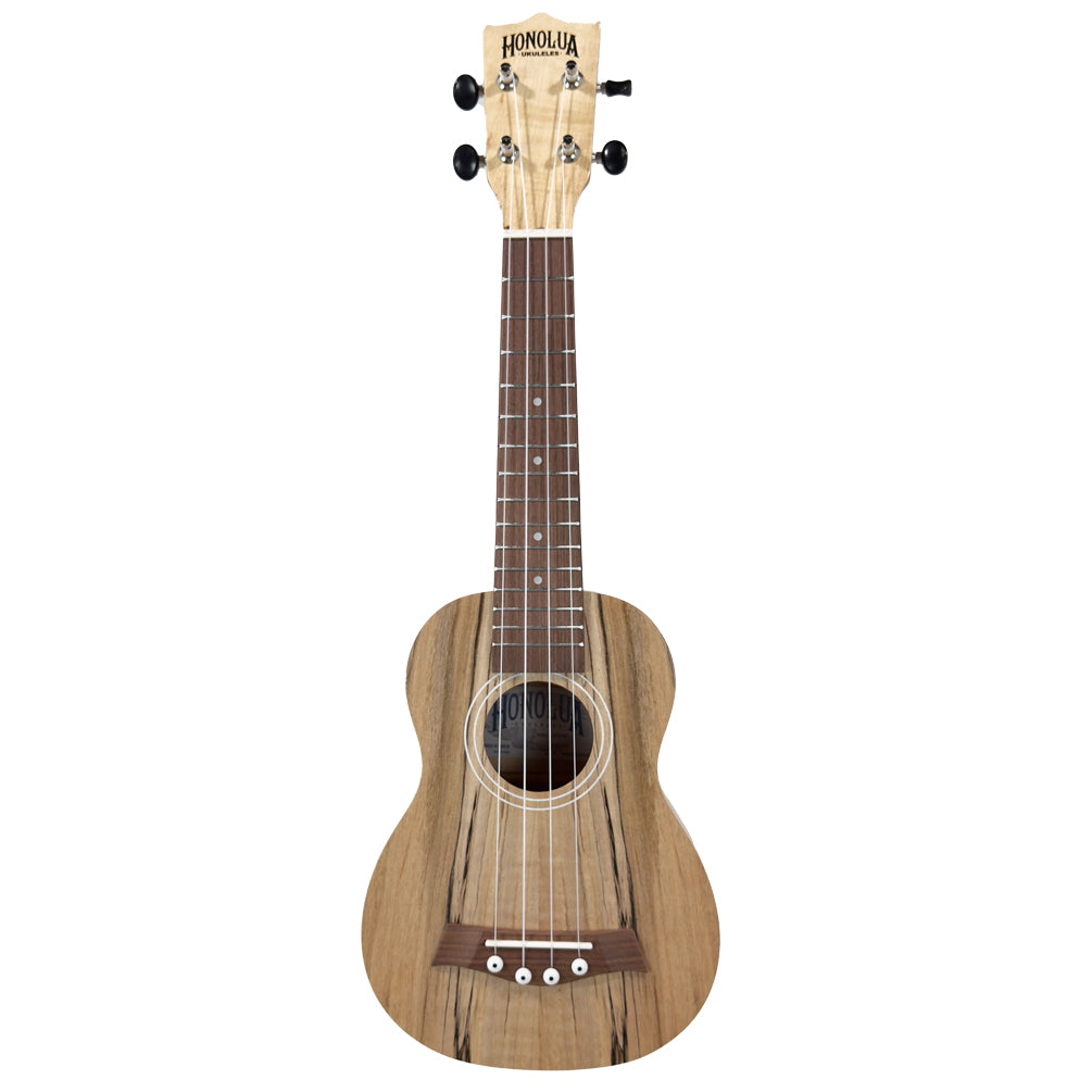 Honu Limited Edition Spalted Maple Soprano Ukulele