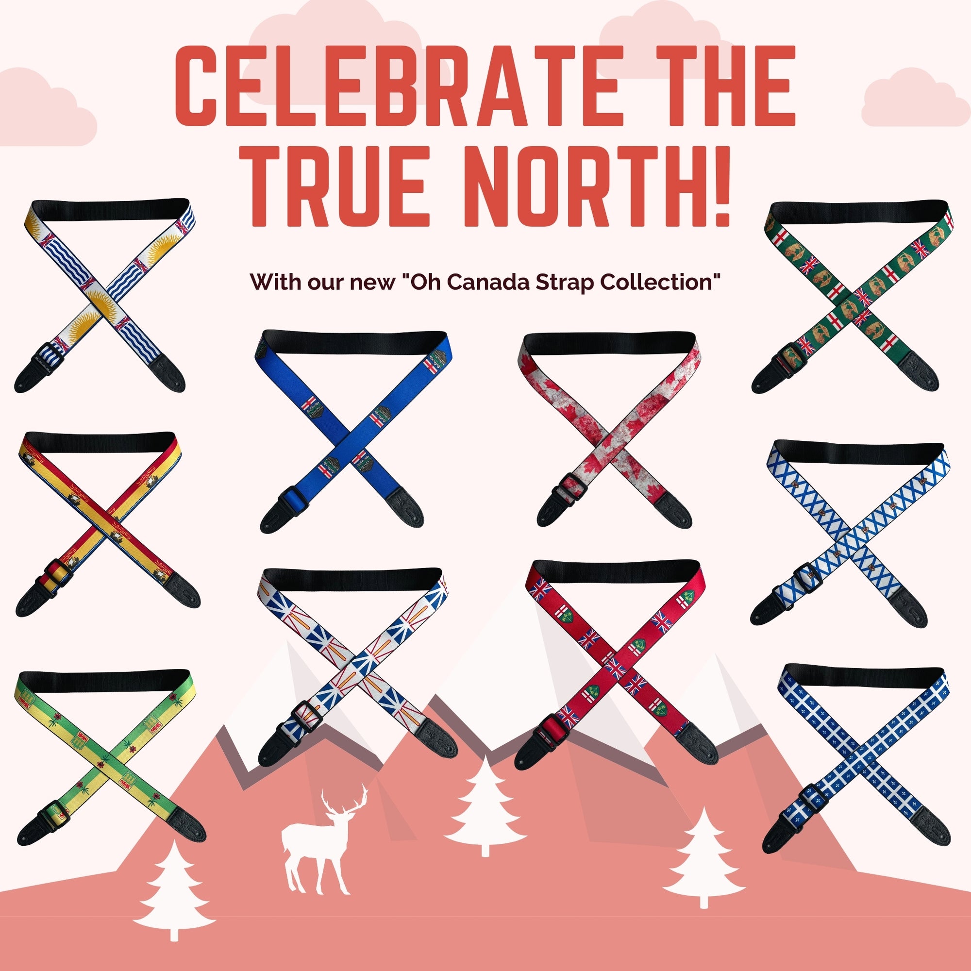 Introducing the Oh Canada strap collection