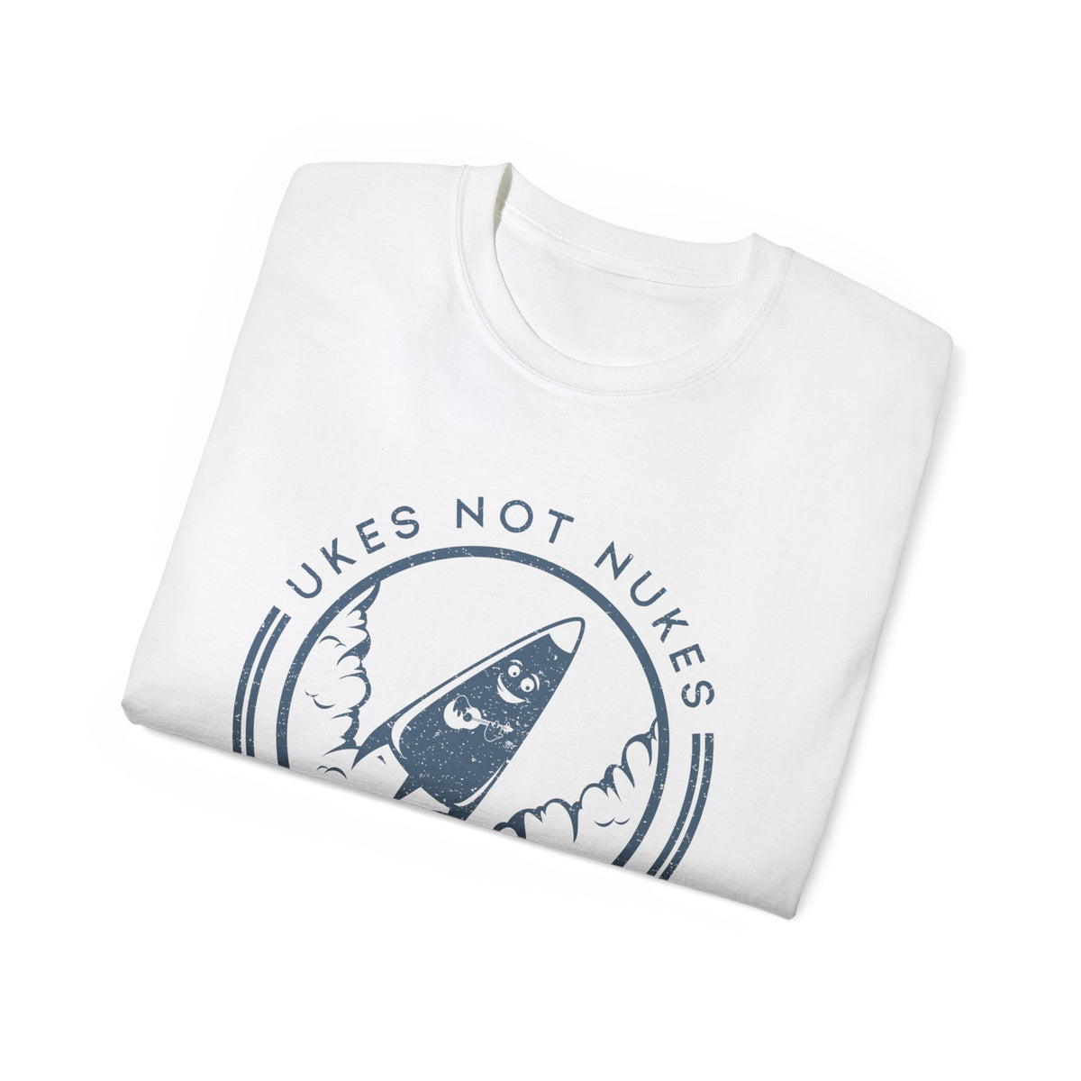 Honolua Ukuleles Ukes Not Nukes T-Shirt - Unisex