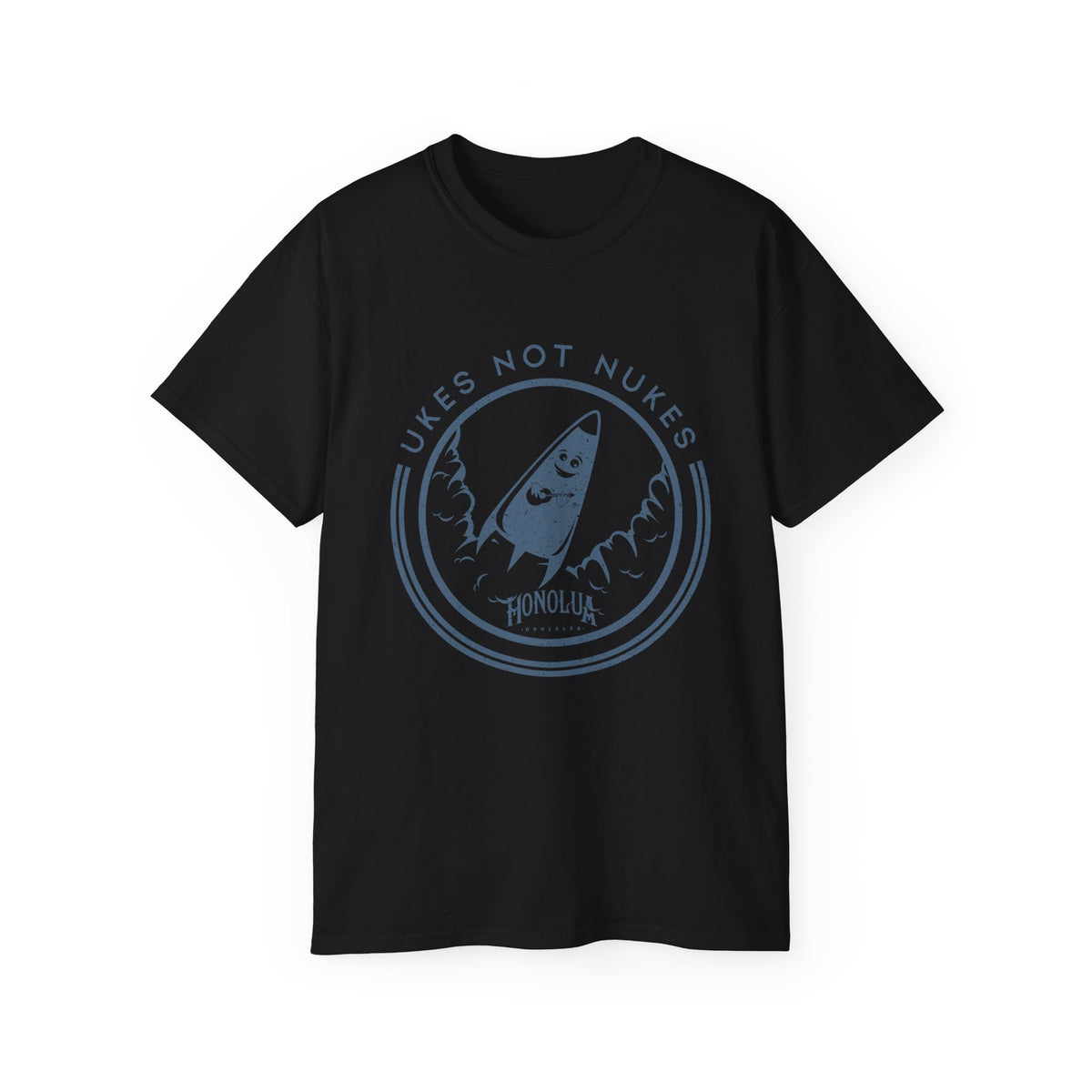 Honolua Ukuleles Ukes Not Nukes T-Shirt - Unisex