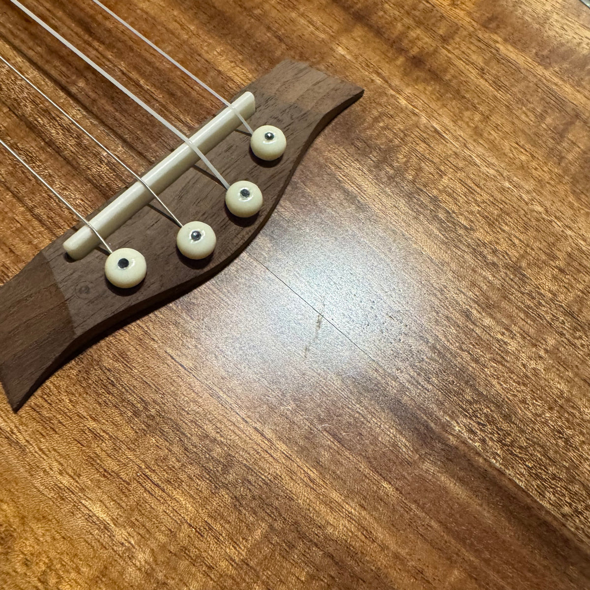 Kohala Deluxe Solid Top Baritone Acoustic Electric Ukulele B-STOCK