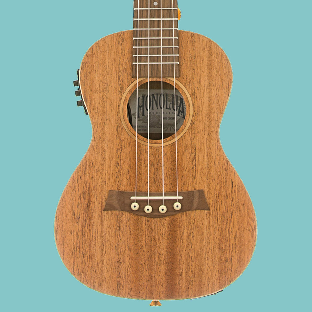 Mano Solid Top Concert Acoustic Electric Ukulele