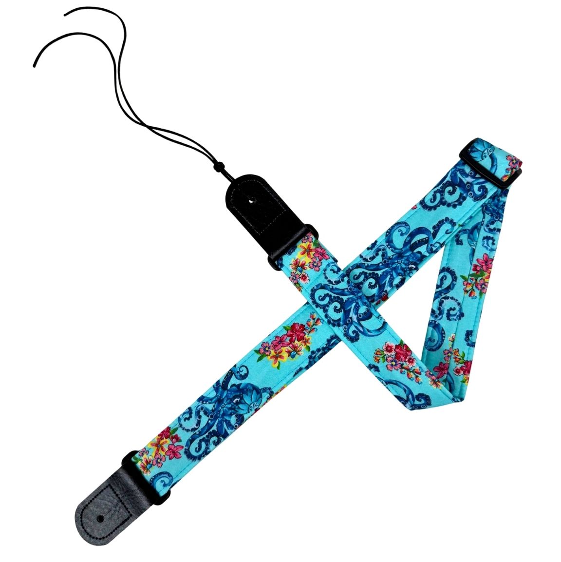 Quilts and Ukuleles Octopus Garden 1.5" Ukulele Strap