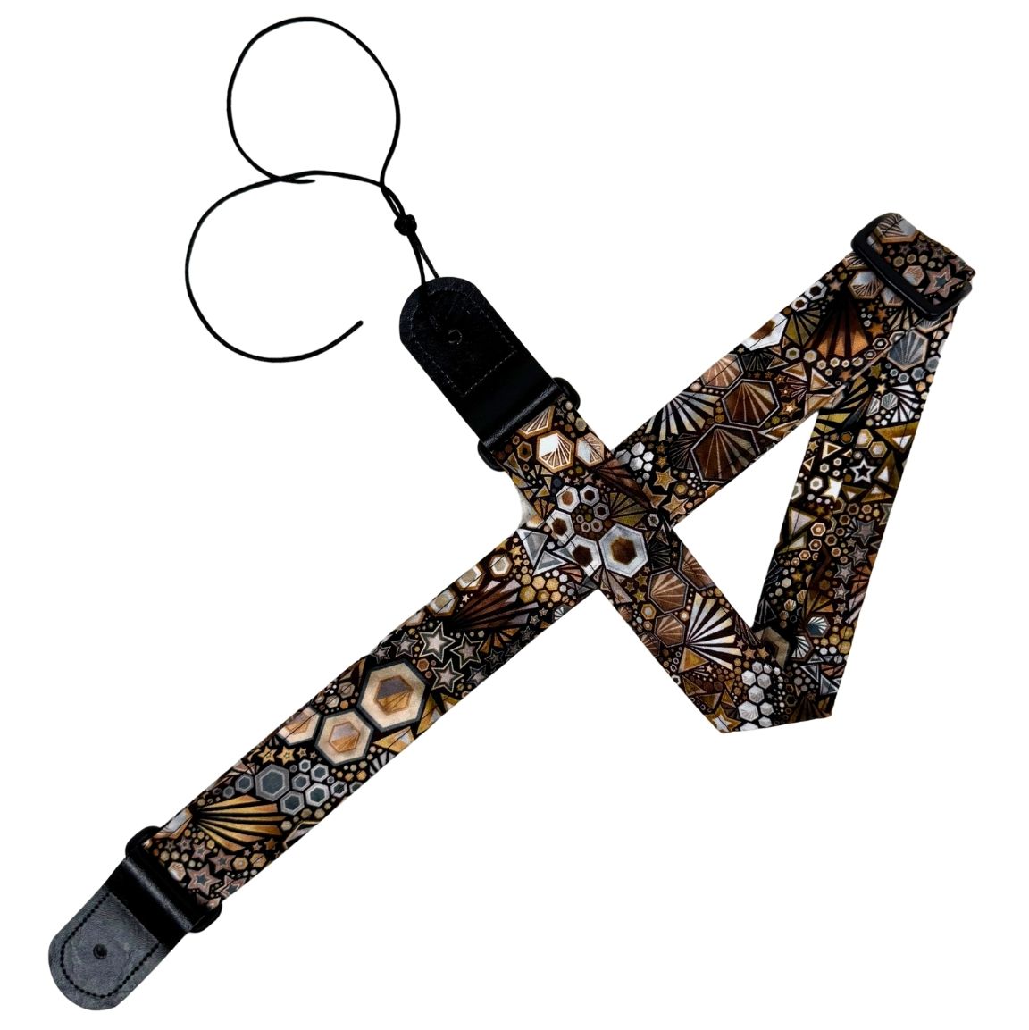 Quilts and Ukuleles Starz 1.5" Ukulele Strap