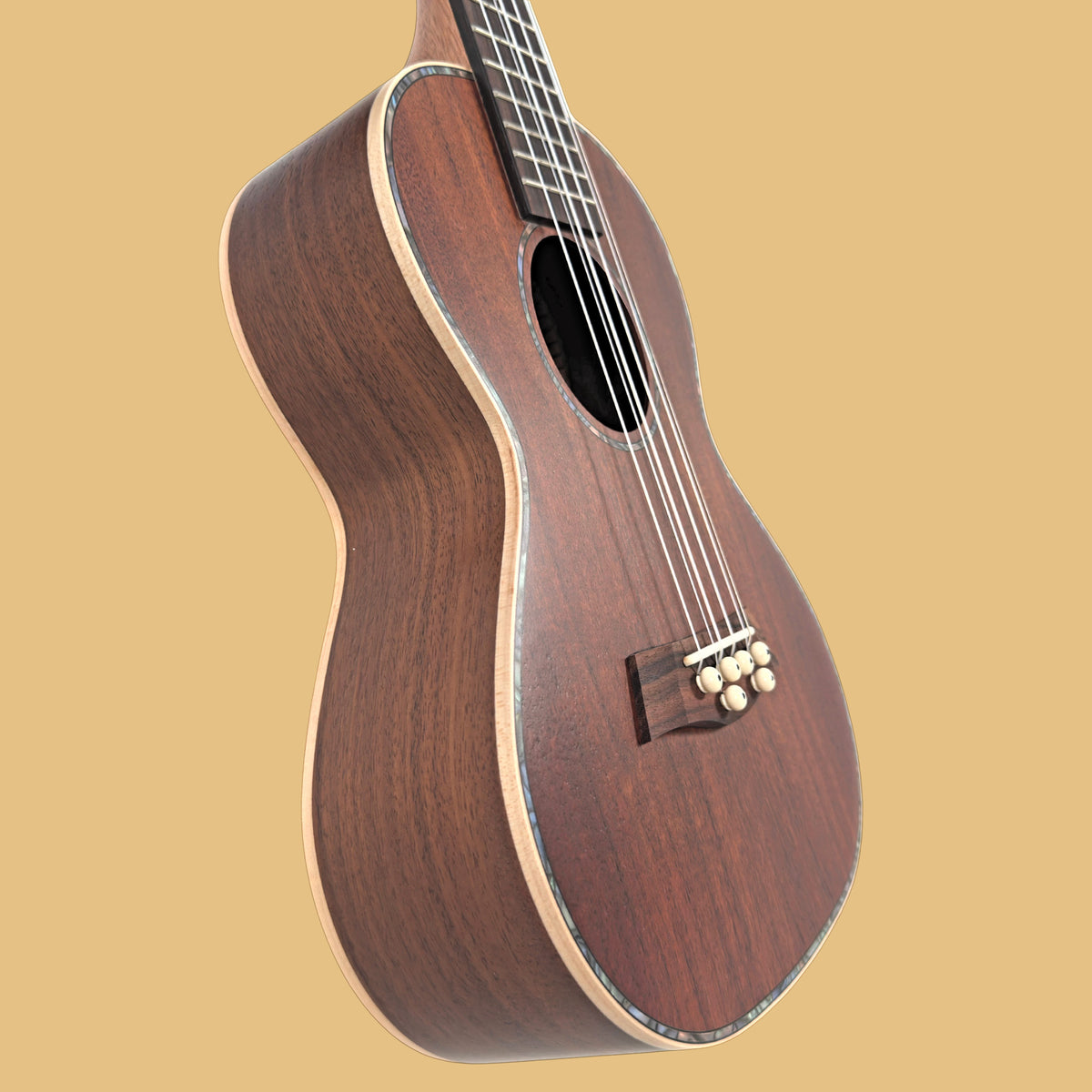 Kohola Solid Top Six-String Tenor Ukulele
