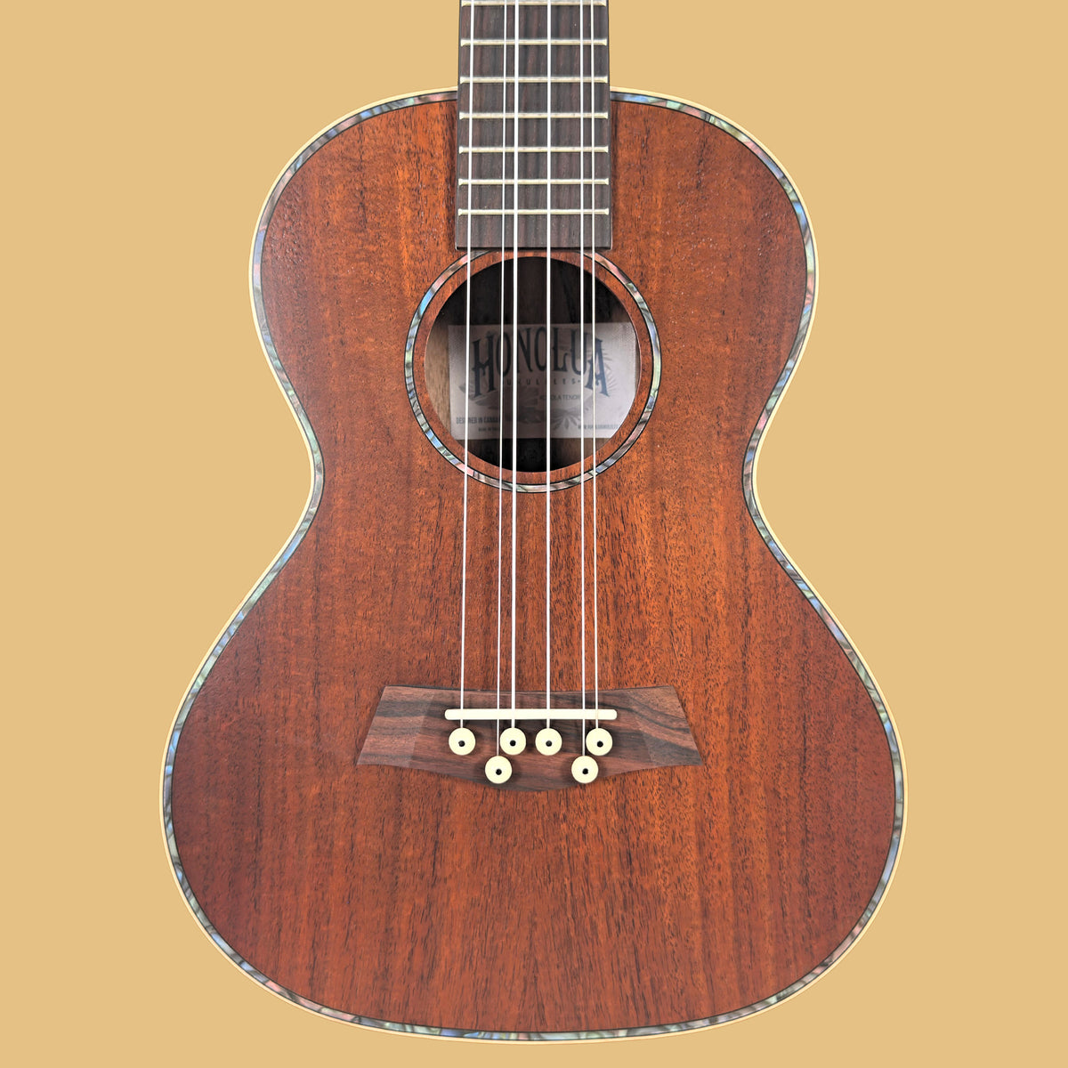 Kohola Solid Top Six-String Tenor Ukulele