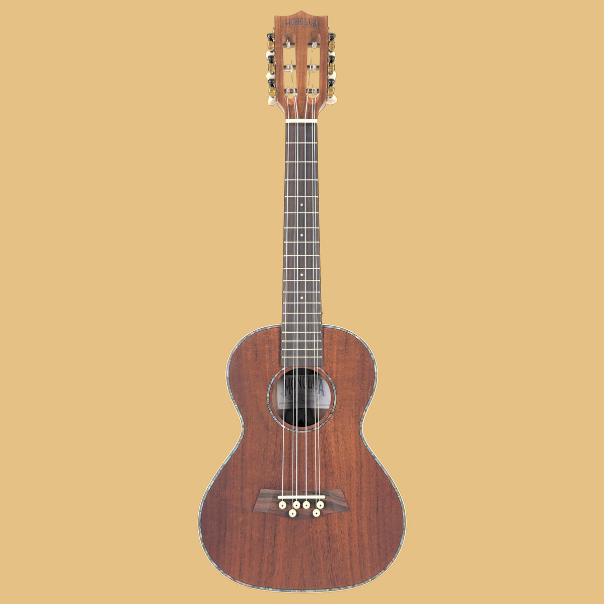 Kohola Solid Top Six-String Tenor Ukulele