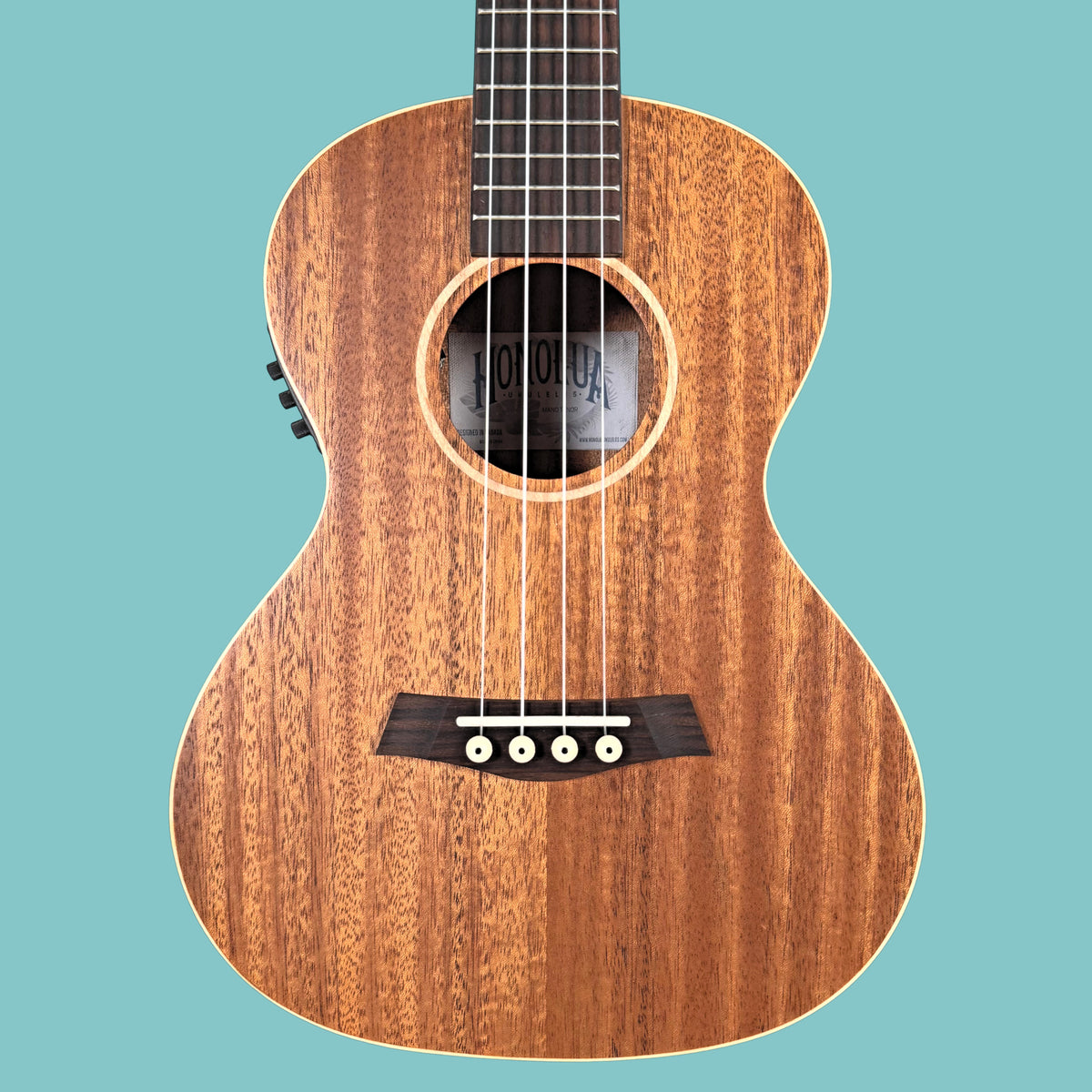 Mano Solid Top Tenor Acoustique Électrique Ukulélé