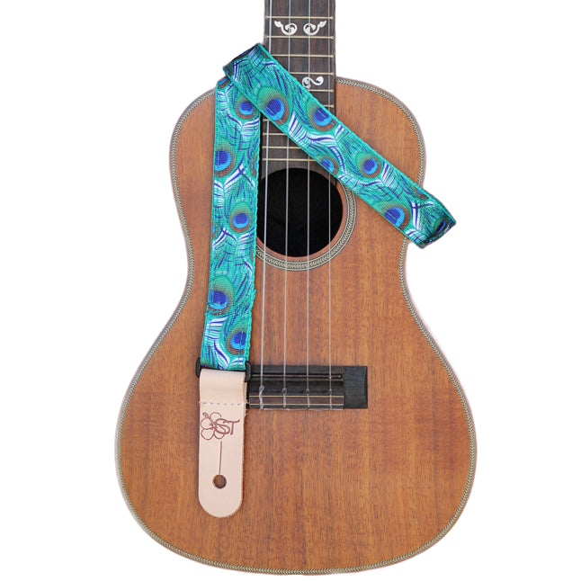 Peacock on sale guitar strap